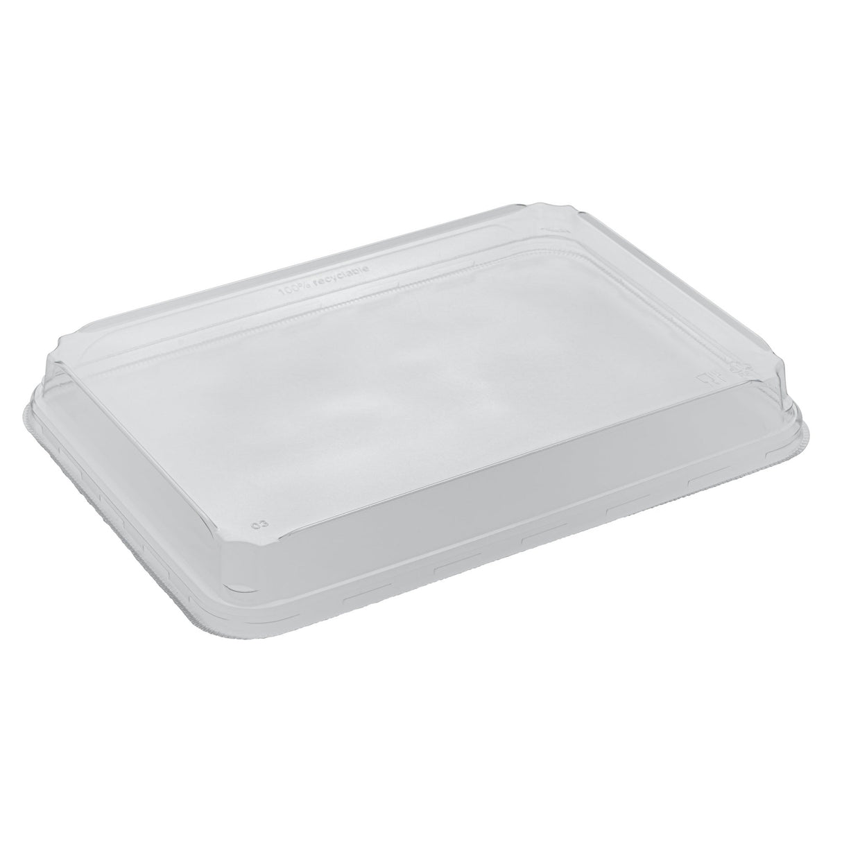 Lids, Matsuri Vision, Plastic, Clear, Anti-Fog, for 23 Ounce Sushi Containers, PET,2 - 50 COUNT