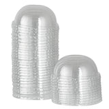 Lids, Dome, Plastic, Clear, for Restaurantware 8 Ounce To-Go Cups,1 - 50 COUNT