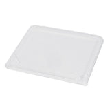 Lids, Bento Tek, Plastic, Clear, Rectangular, for 16 Ounce Bento Box,2 - 50 COUNT