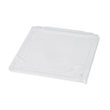 Lids, Bento Tek, Plastic, Clear, Square, for 17 Ounce Bento Box,2 - 50 COUNT