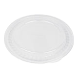 Lids, Bento Tek, Plastic, Clear, 7 x 7 Inch, Round, for 10 Ounce Asian-Style Bowl,4 - 100 COUNT