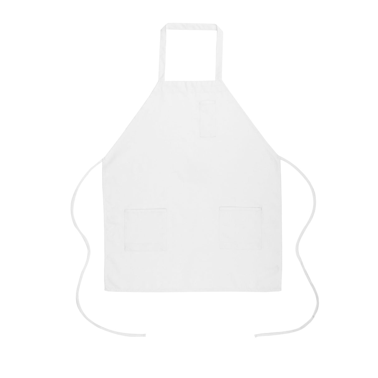 Aprons, Bib, RW Base 3-Pocket, White, 32.50 x 27.50 Inch,100 - 1 EACH