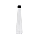 Bottles, Juice, Bottle Tek 12 Ounce, Plastic, Clear, 2.50 x 2.50 x 9.75 Inch, Round, includes Safety Cap,100 - 1 EACH