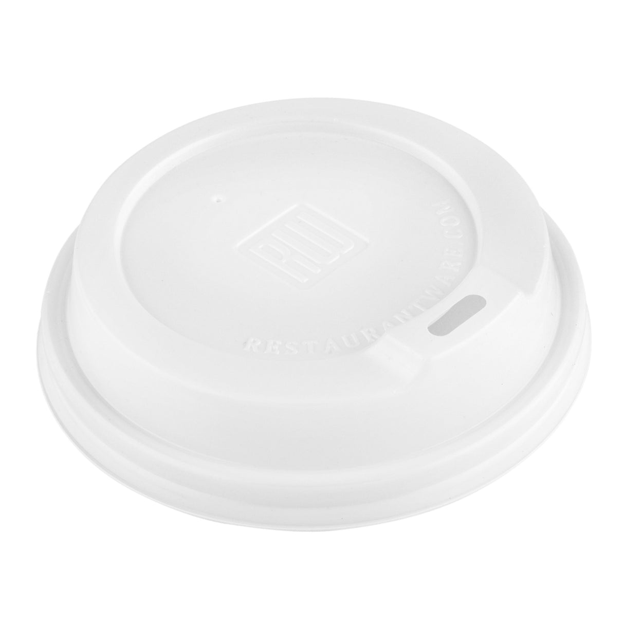 Lids, Sip-Thru, Plastic, White, for 8/12/16/20 Ounce Coffee Cups,20 - 25 COUNT