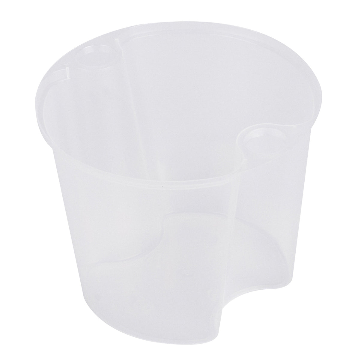 Inserts, Container, Asporto 24 Ounce, Microwavable Plastic, Clear, for 32/40/48 Ounce Soup Containers, Round,50 - 1 EACH