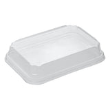 Lids, Matsuri Vision, Plastic, Clear, Anti-Fog, for 8 Ounce Sushi Containers, PET,50 - 1 EACH