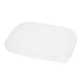 Lids, Bento Tek, Plastic, Clear, Rectangular, for 51 Ounce Bento Box,50 - 1 EACH