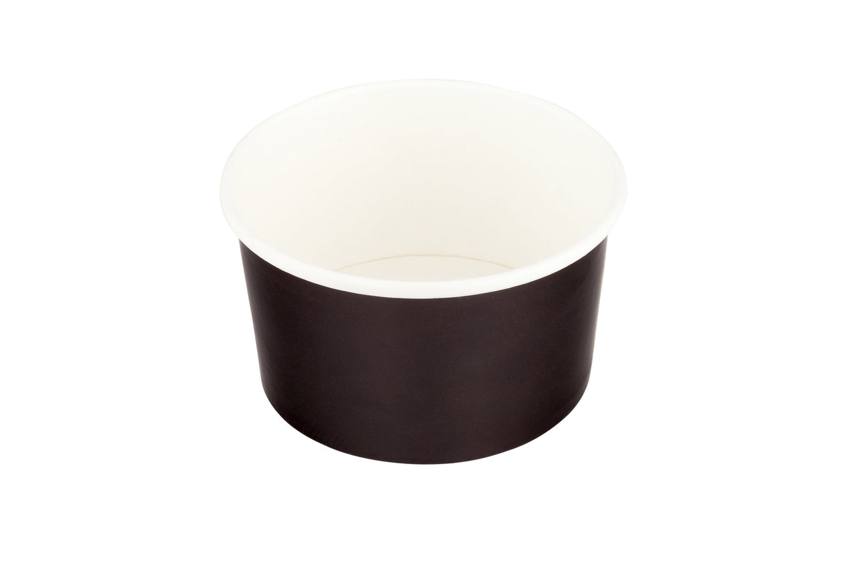 Cups, Hot & Cold, 12 Ounce Extra Large, Paper, Coppetta Black, Round, 12 Ounce,1 - 200 COUNT