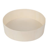 Containers, Food, 6 Inch, Poplar Wood, Natural Taipei Design, Small Round, 6 Linear Inch,1 - 100 COUNT
