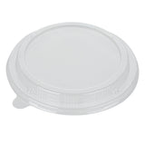 Lids, Plastic, Clear, for Taipei Small & Deep Round Poplar Containers, 6 Linear Inch,1 - 100 COUNT