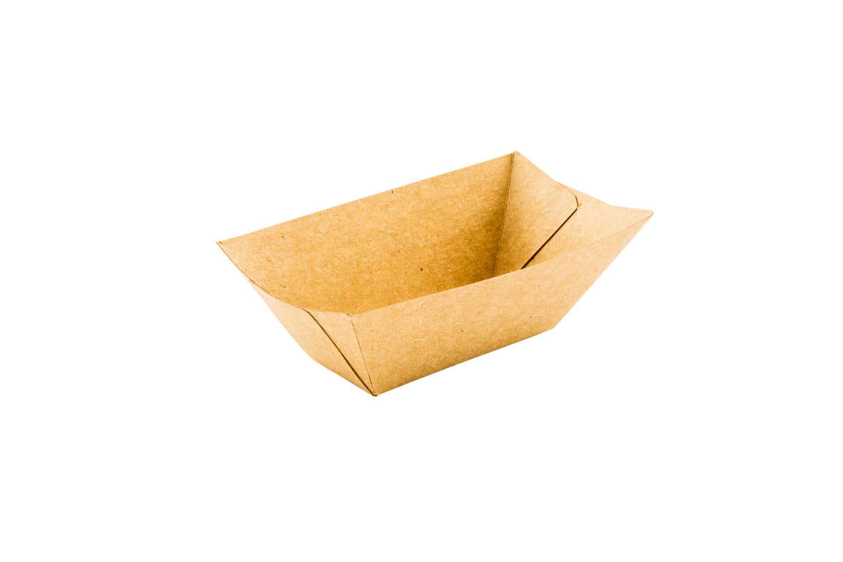 Boat, Food, 2 Inch, Paper, Kraft, 2 Linear Inch,1 - 400 COUNT