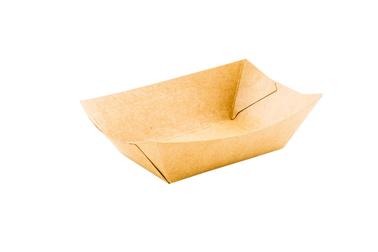 Boat, Food, 3.3 Inch, Paper, Kraft, 3.3 Linear Inch,1 - 400 COUNT