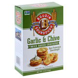 Crackers, Sourdough, Twice-Baked, Garlic & Chive,12 - 5 OUNCE