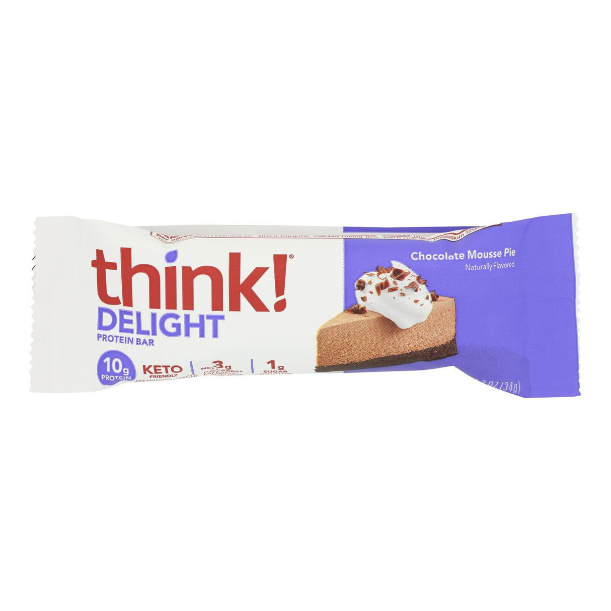 Bars, Protein, Delight, Chocolate Mousse Pie,10 - 1.2 OUNCE