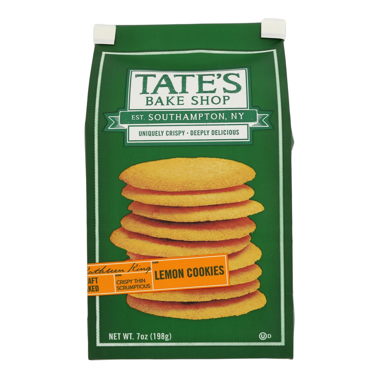 Cookie Thins, Lemon, Shelf-Stable,12 - 7 OUNCE