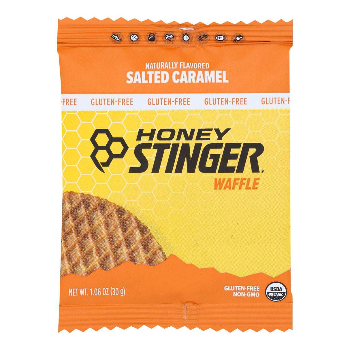 Cookies, Waffle, Salted Caramel, Shelf-Stable,12 - 1.06 OUNCE