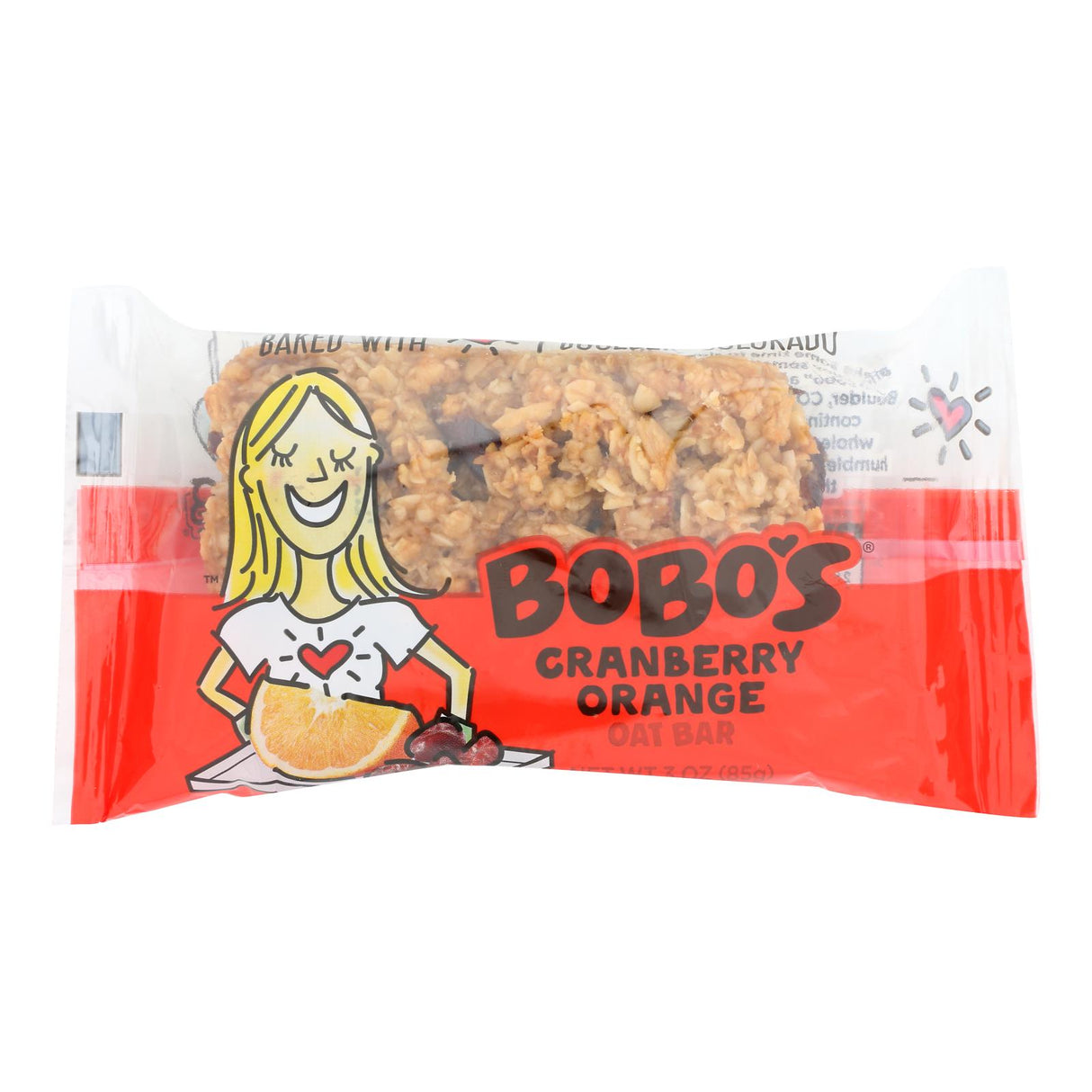 Bars, Oat, Cranberry Orange,12 - 3 OUNCE