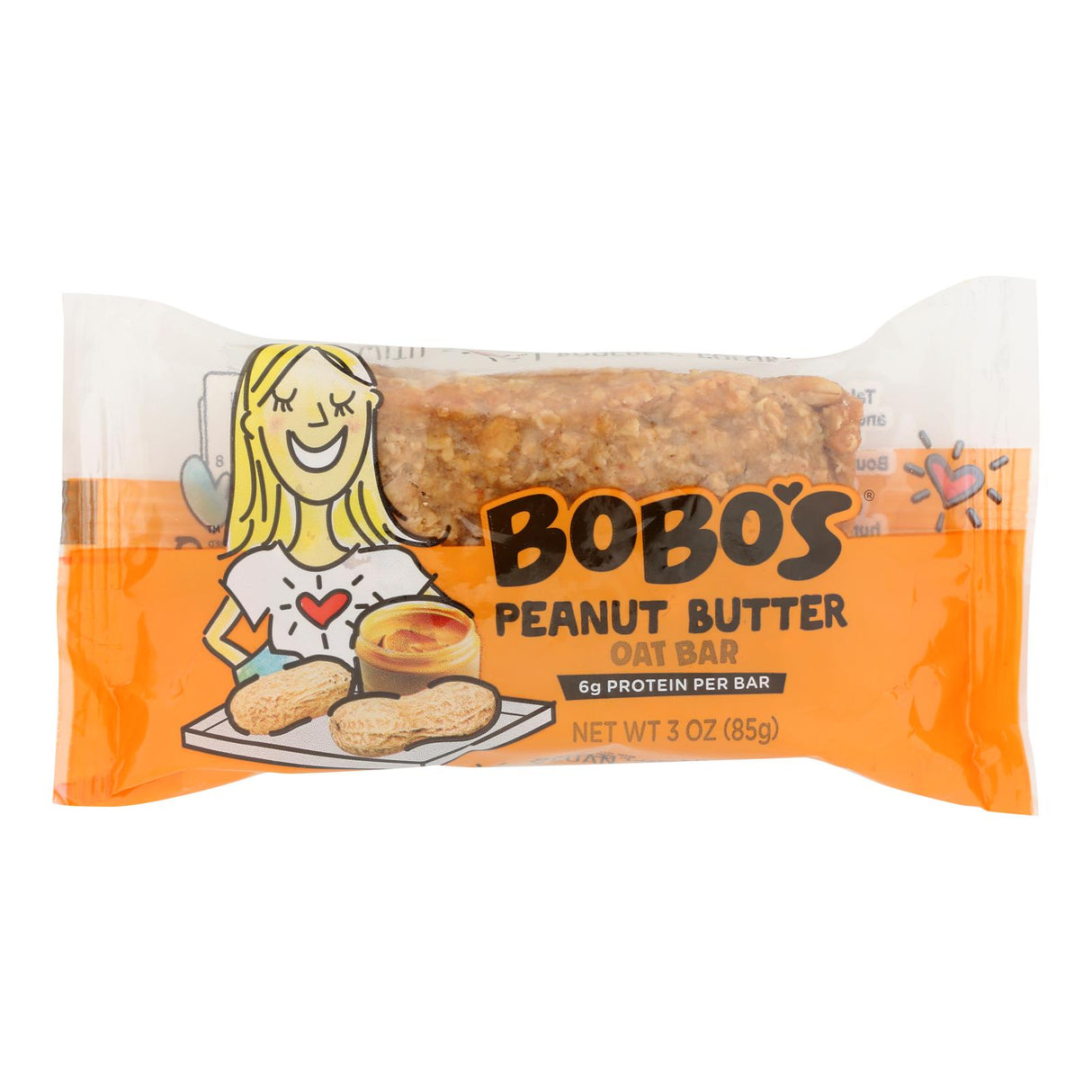 Bars, Oat, Peanut Butter,12 - 3 OUNCE