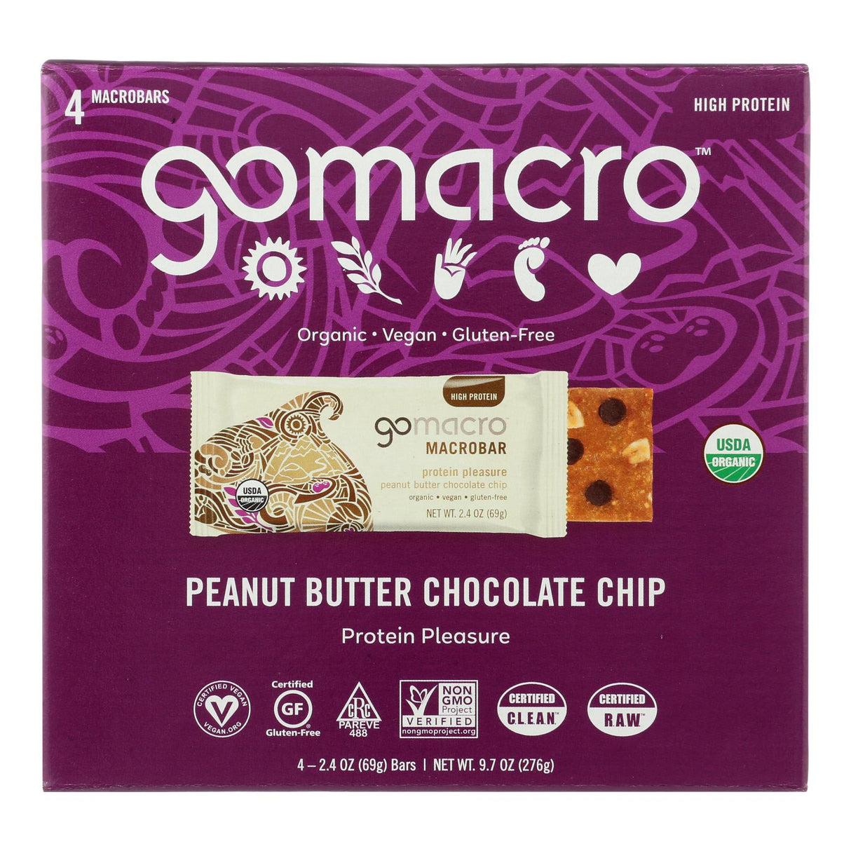 Bars, Peanut Butter Chip, 2.4 Ounce,7 - 4 COUNT