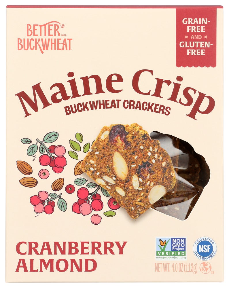 Crackers, Buckwheat, Cranberry Almond,10 - 4 OUNCE