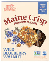 Crackers, Buckwheat, Wild Blueberry Walnut,10 - 4 OUNCE