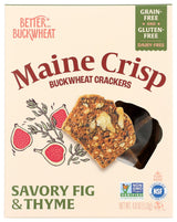 Crackers, Buckwheat, Savory Fig & Thyme,10 - 4 OUNCE