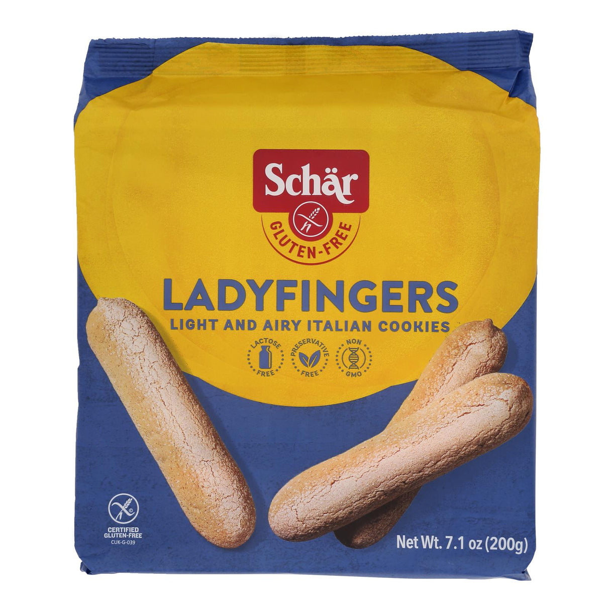 Cookies, Lady Finger, Shelf-Stable,6 - 7.1 OUNCE