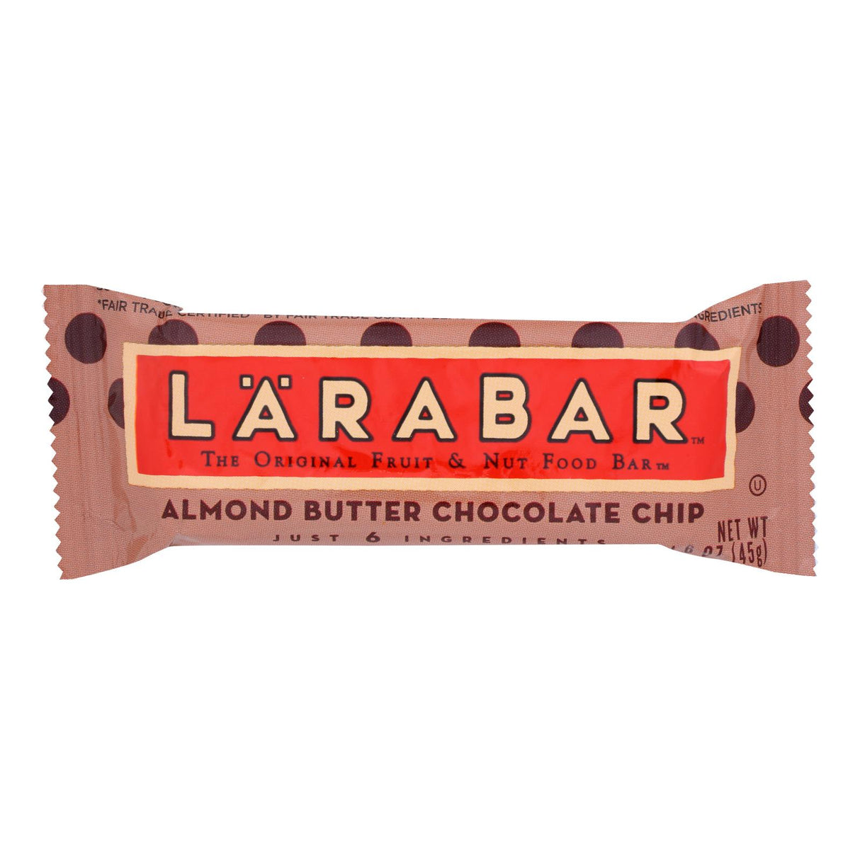 Bars, Almond Butter Chocolate Chip,16 - 1.6 OUNCE