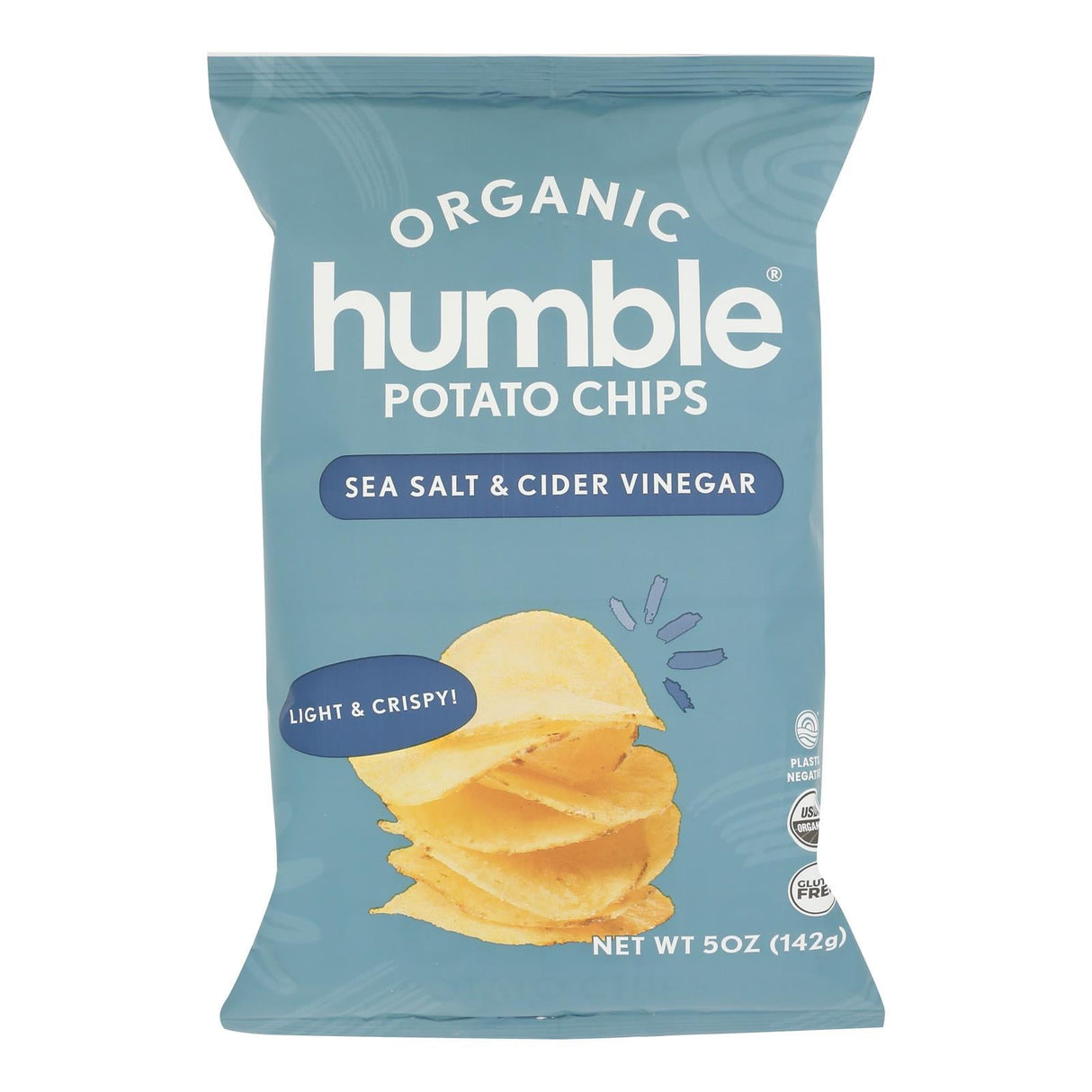 Chips, Potato, Sea Salt & Cider Vinegar,12 - 5 OUNCE