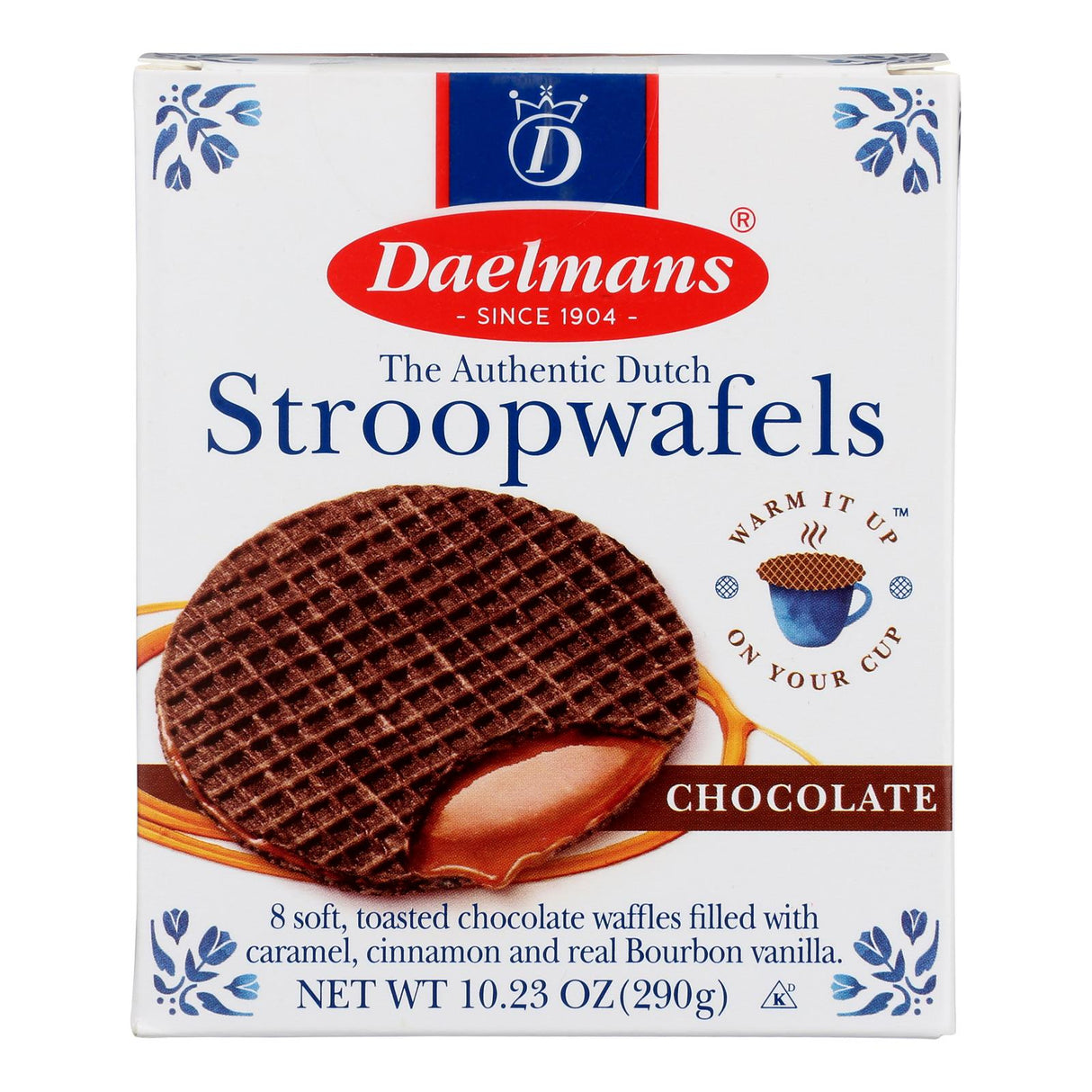 Cookies, Stroopwafel, Caramel-Filled Chocolate,8 - 10.23 OUNCE