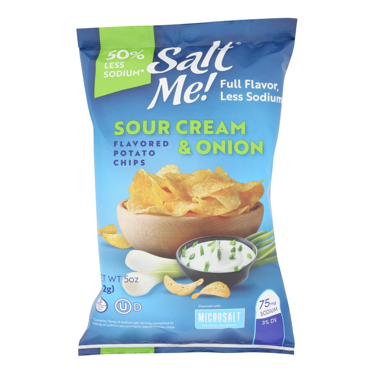 Chips, Potato, Sour Cream & Onion,12 - 5 OUNCE