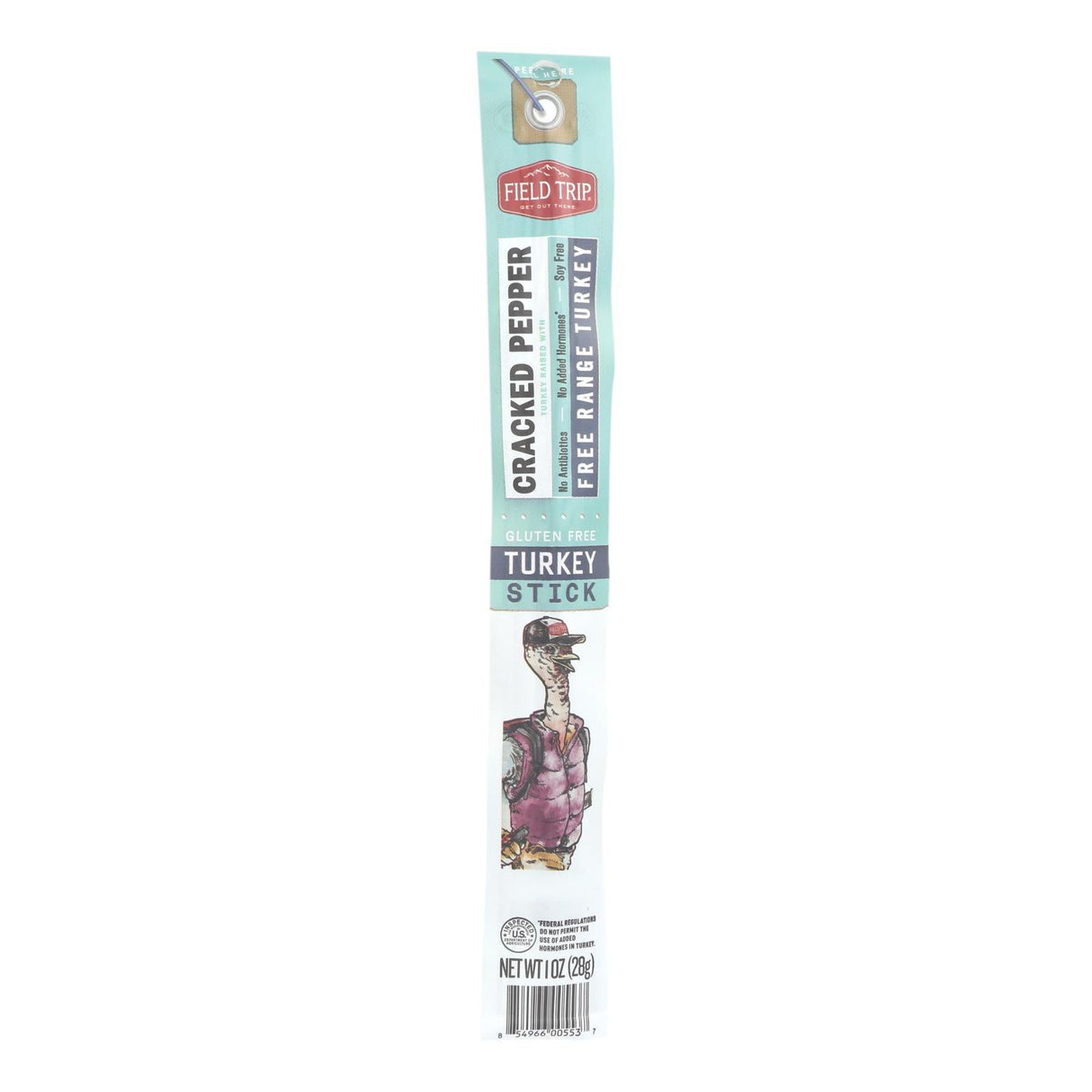 Meat Sticks, Turkey, Cracked Pepper,24 - 1 OUNCE