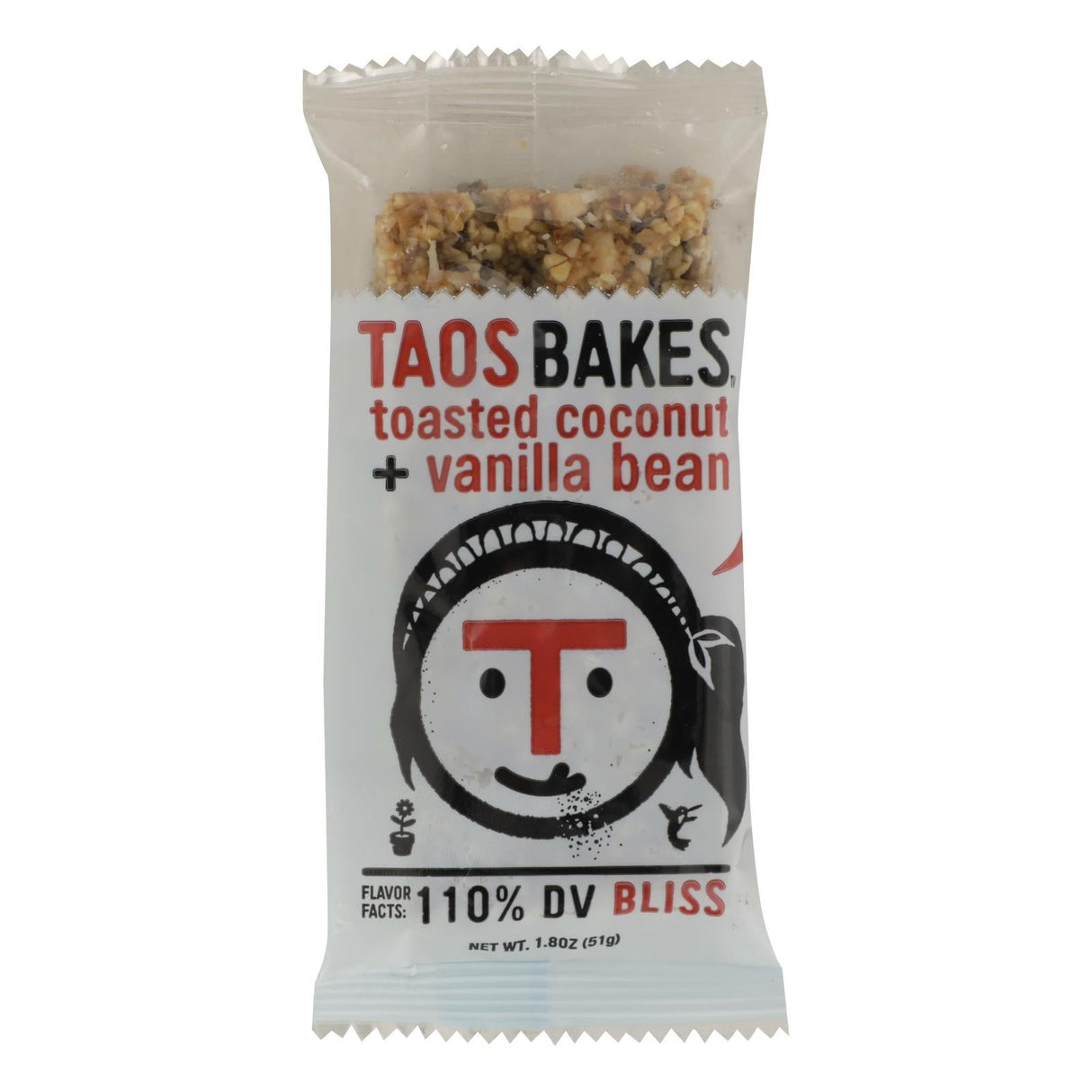Bars, Toasted Coconut Vanilla Bean,12 - 1.8 OUNCE