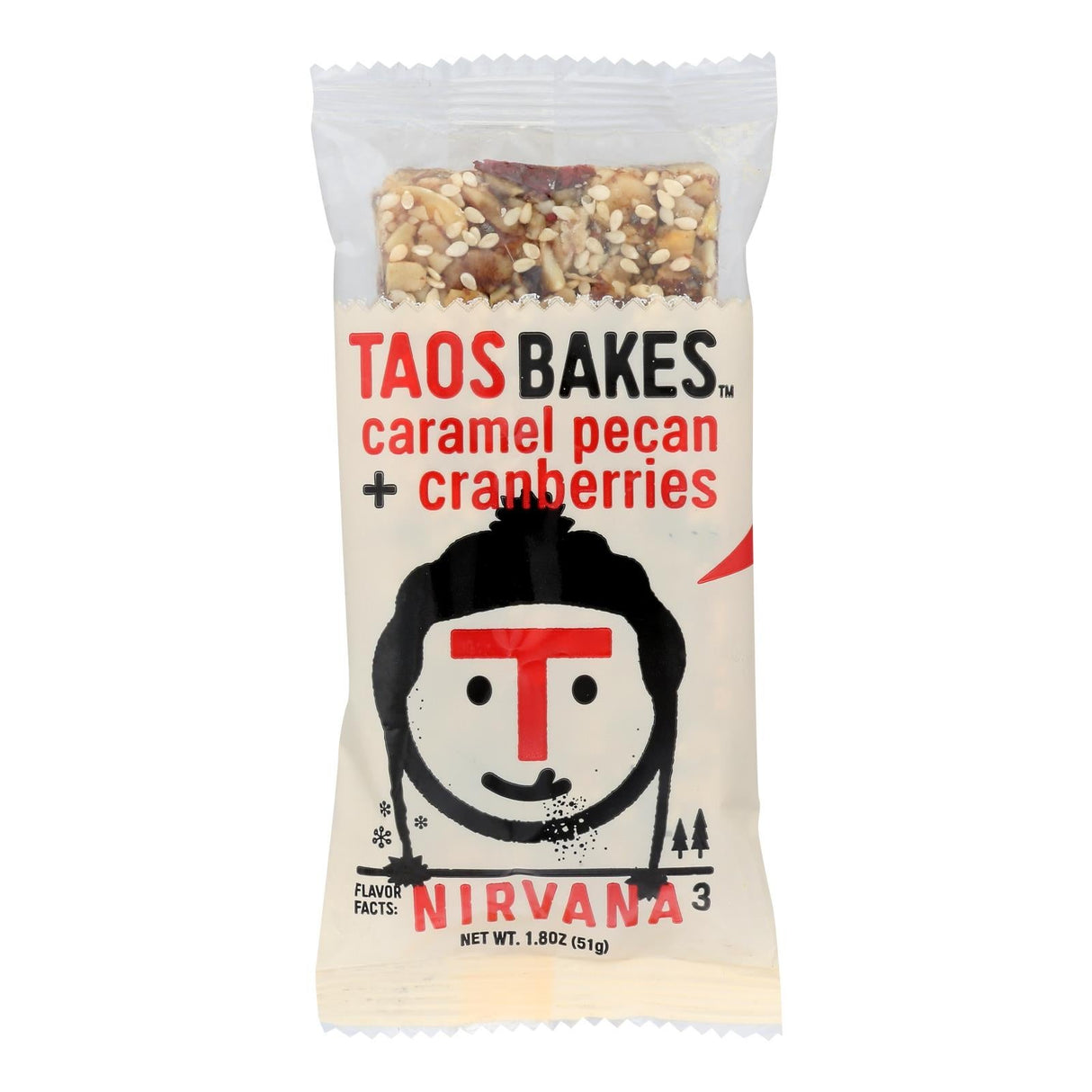 Bars, Caramel Pecan Cranberries,12 - 1.8 OUNCE
