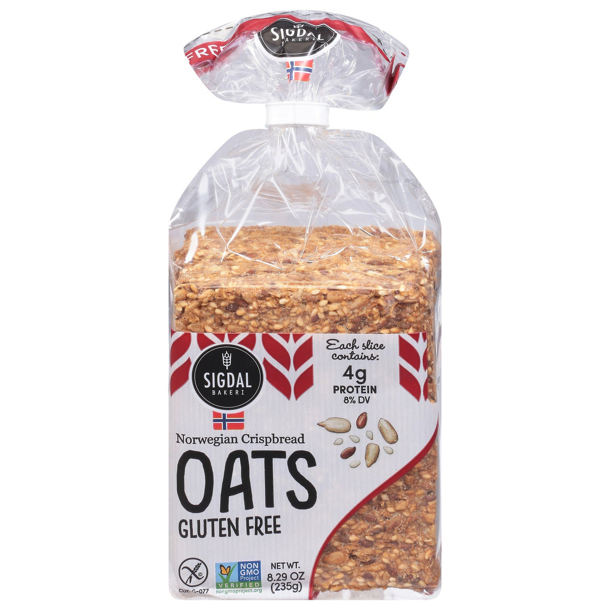 Crackers, Crispbread, Norwegian,12 - 8.29 OUNCE