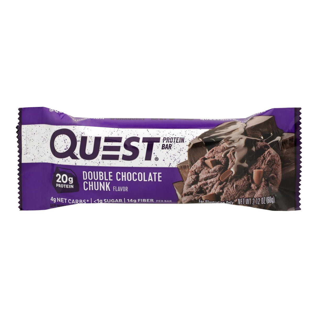 Bars, Protein, Double Chocolate CHunk,12 - 2.12 OUNCE