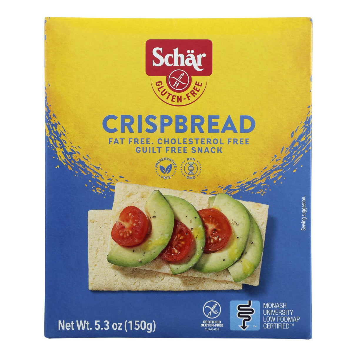 Crackers, Crispbread,6 - 5.3 OUNCE