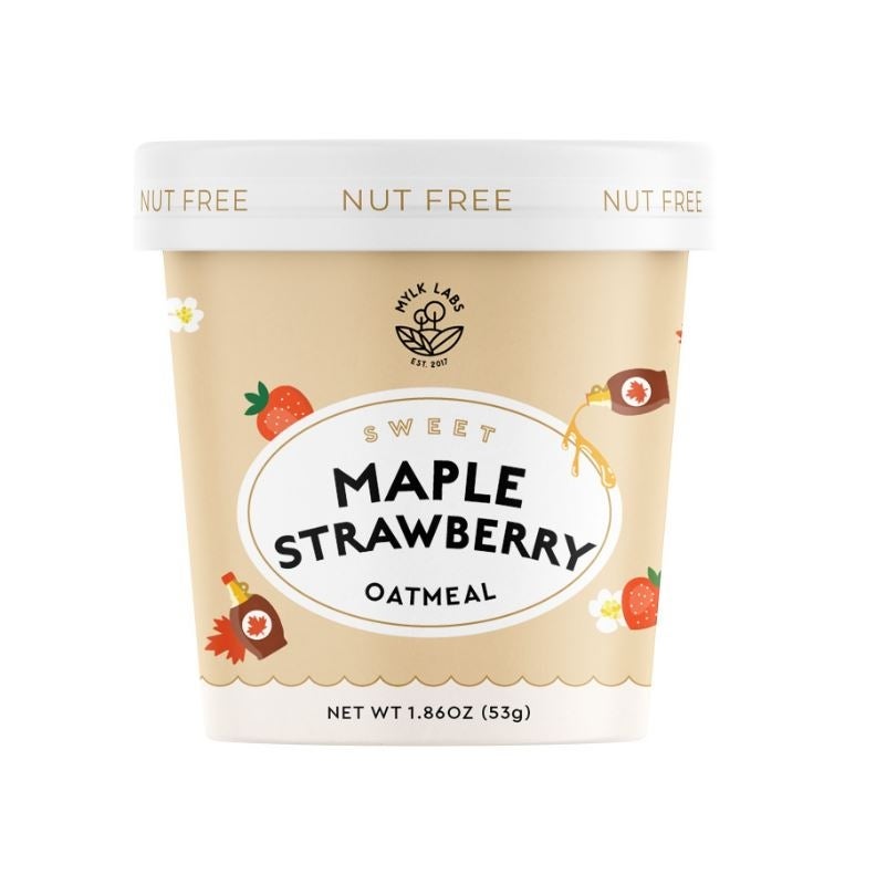 Oatmeal, Strawberry Maple, Single-Serve Cup, Shelf-Stable,12 - 1.87 OUNCE