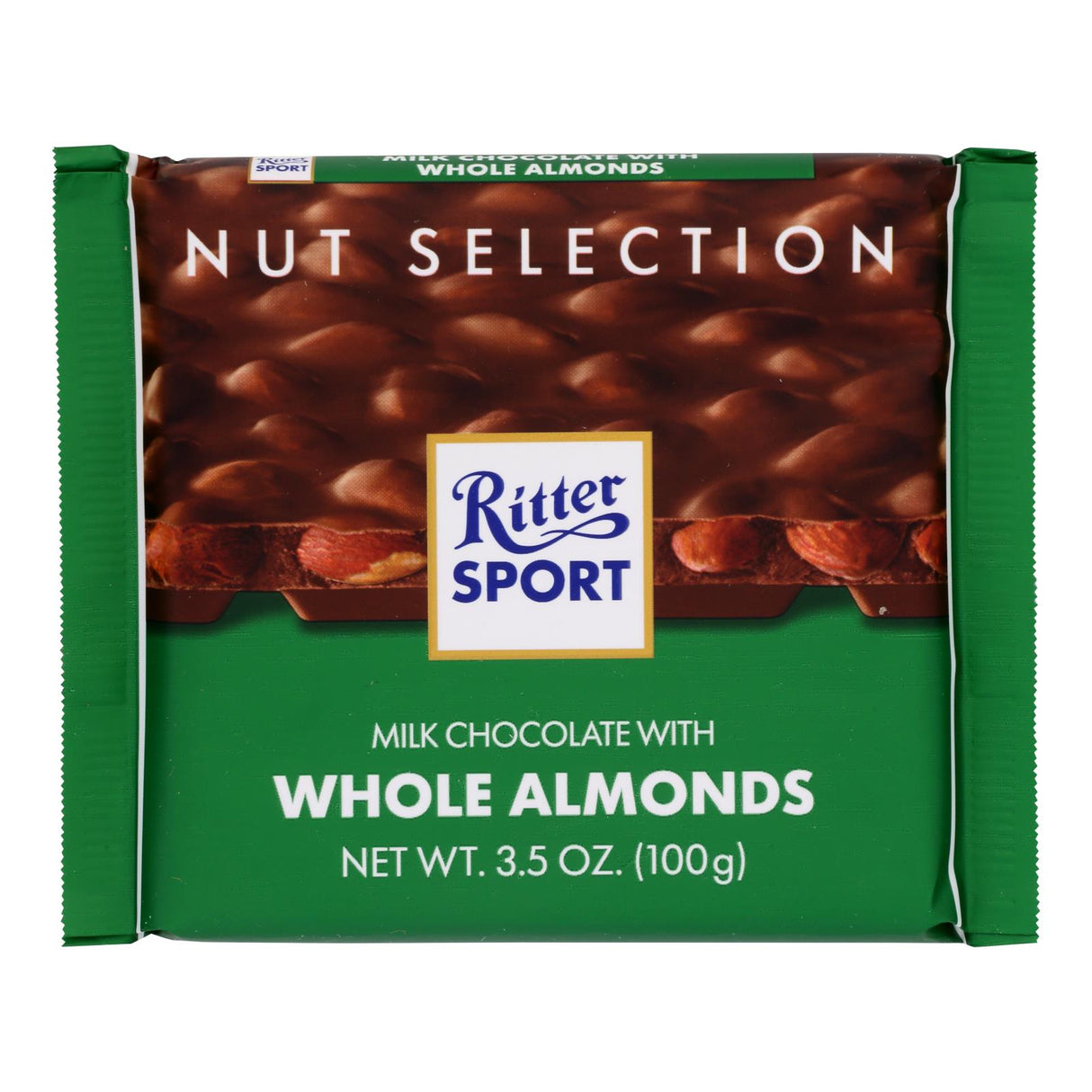 Chocolate Bars, Milk, Nut Selection, Whole Almond,11 - 3.5 OUNCE