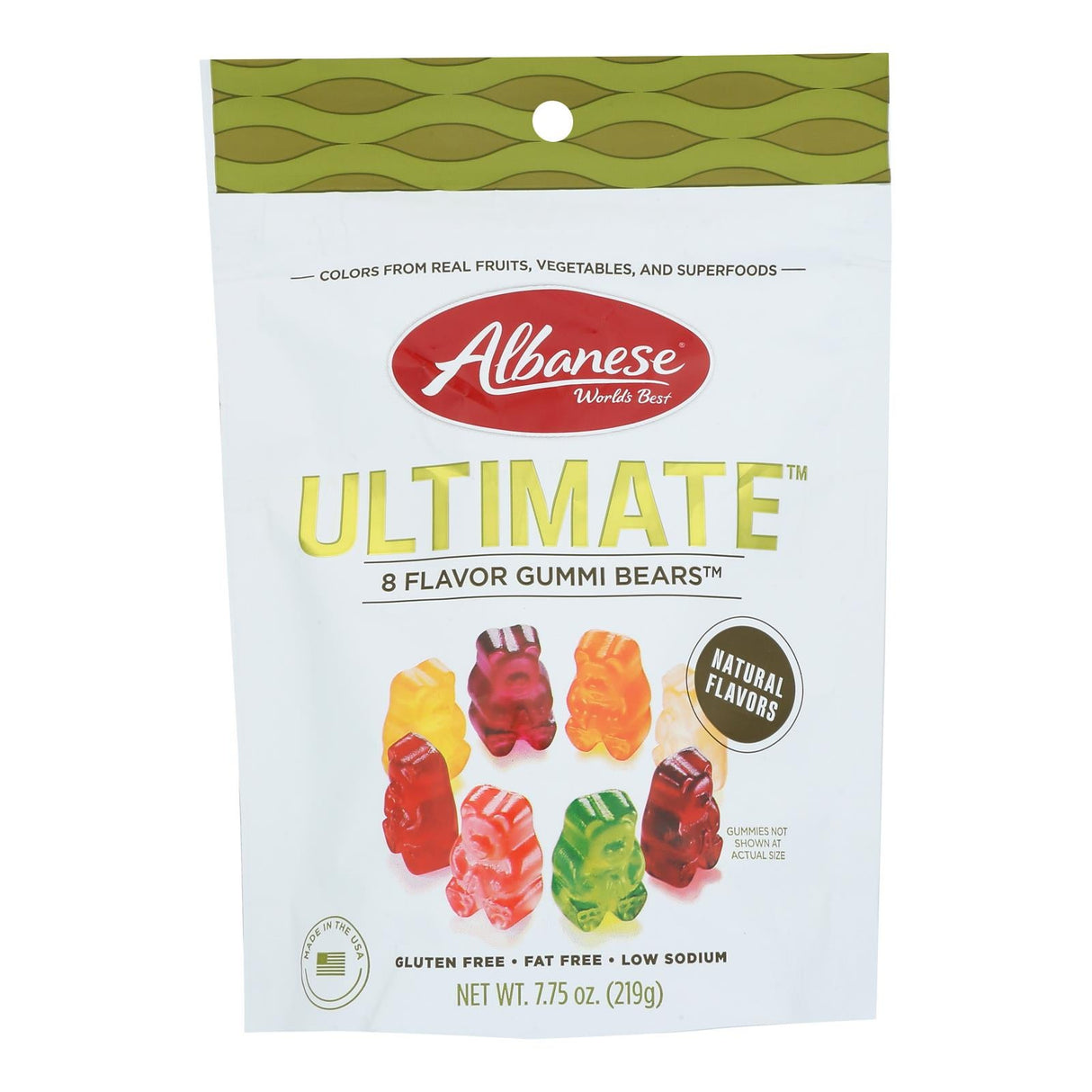 Candy, Gummi Bear, Ultimate, 8-Flavor Assortment,6 - 7.75 OUNCE