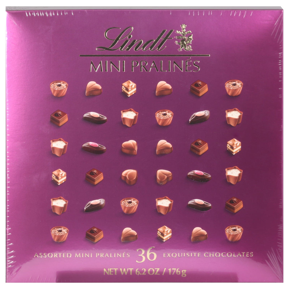 Candy, Praline, Mini, Assorted, 0.19 Ounce,8 - 36 COUNT