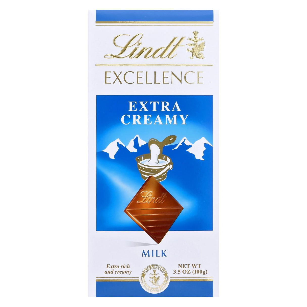 Chocolate Bars, Milk, Excellence Extra Creamy,12 - 3.5 OUNCE