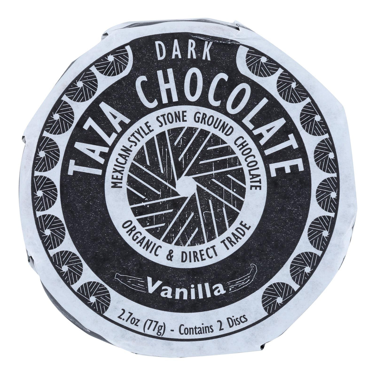 Chocolate Discs, Dark, Vanilla, 50% Cocoa, 1.35 Ounce,12 - 2 COUNT