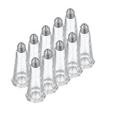 Shaker Set, Salt & Pepper, 1 Ounce, Tower Style, Glass,1 - 1 EACH