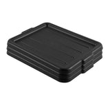 Lid, Bus Box, 23.25 x 17 x 1 Inch, Snap-On, Black, Plastic,1 - 1 EACH