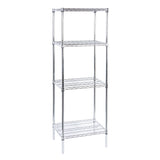 Shelves, NSF, RW Base, 18 x 24 Inch, Chrome,4 - 1 EACH