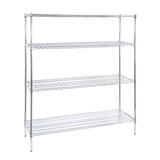 Shelves, NSF, RW Base, 18 x 60 Inch, Chrome,4 - 1 EACH