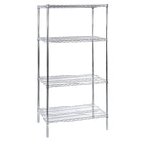 Shelves, NSF, RW Base, 18 x 36 Inch, Chrome,4 - 1 EACH