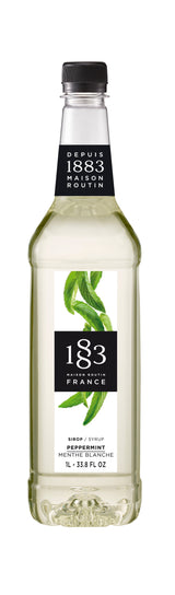 Beverage Syrup, Peppermint, Plastic,2 - 1 LITER