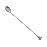 Spoon, Bar, 12 Inch, Black Plated, 12 Linear Inch,1 - 1 EACH